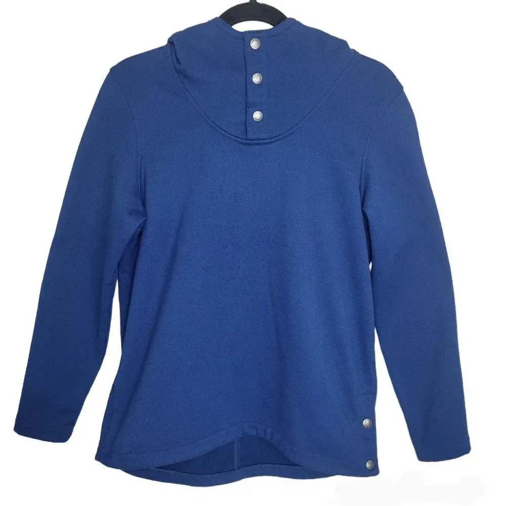 The North Face Women’s Knit Stitch Fleece Hoodie Blue